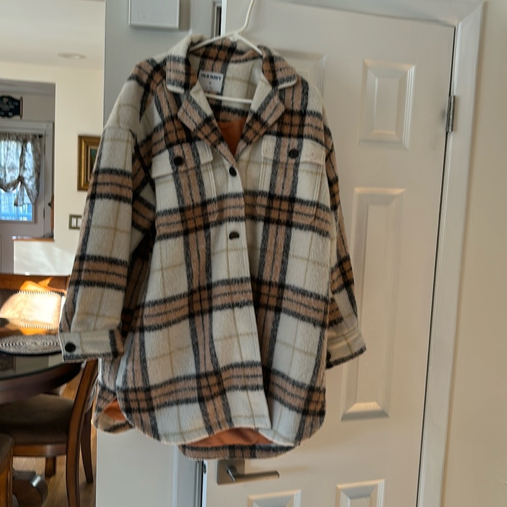 new old navy women’s shacket size xl